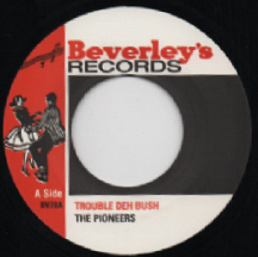 The Pioneers : Trouble Deh A Bush / Drive Back (7", Single, RE)