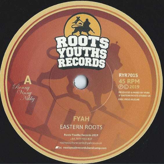 Eastern Roots : Fyah (7", Ltd)