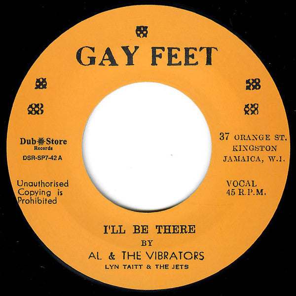 Al & The Vibrators, Lyn Taitt & The Jets* : I'll Be There / Girl (7", RE)
