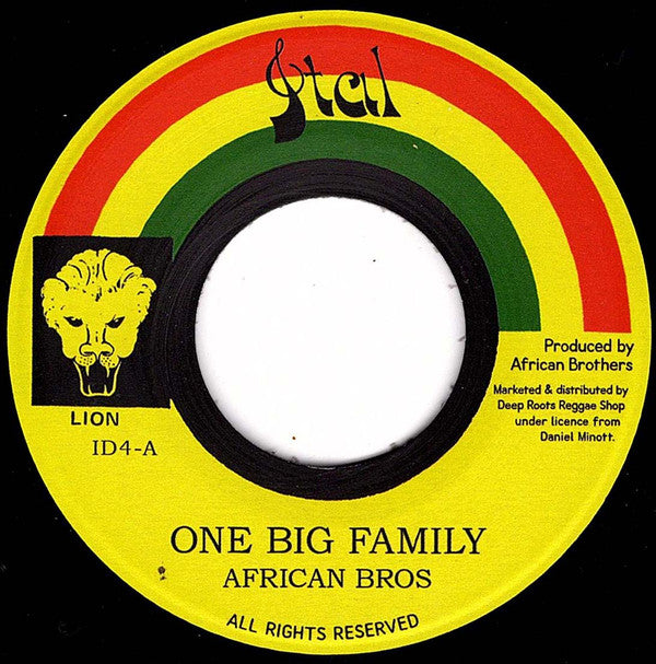 African Bros* : One Big Family (7", RE)