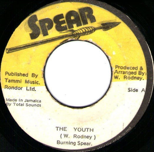 Burning Spear : The Youth (7", Single)