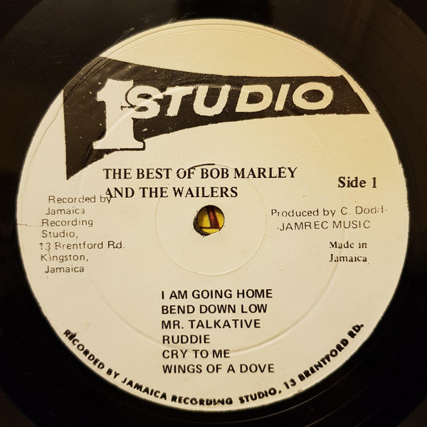 Bob Marley & The Wailers : The Best Of Bob Marley & The Wailers (LP, Comp)
