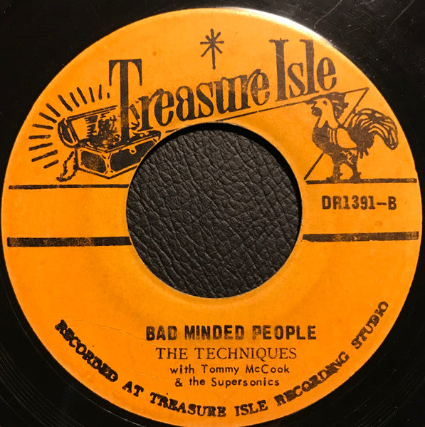 The Techniques With Tommy McCook & The Supersonics : Queen Majesty (7")