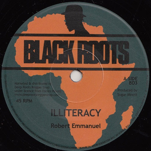 Robert Emmanuel : Illiteracy (7", RE)