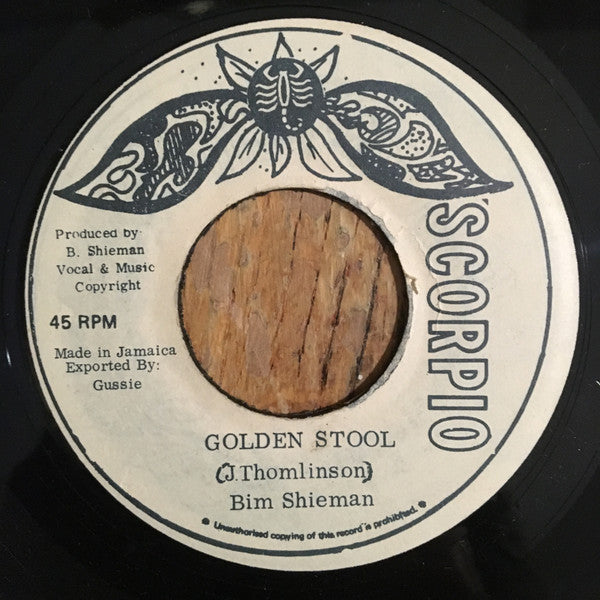 Bim Shieman* : Golden Stool (7")
