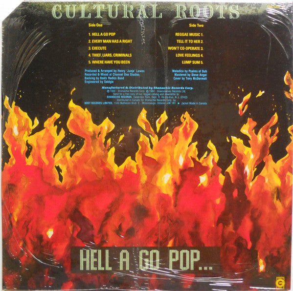 Cultural Roots : Hell A Go Pop (LP, Album)