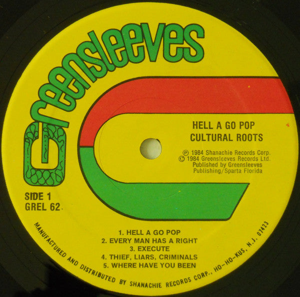 Cultural Roots : Hell A Go Pop (LP, Album)