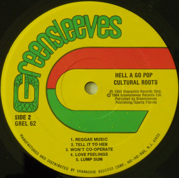 Cultural Roots : Hell A Go Pop (LP, Album)