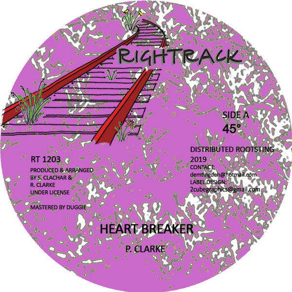 P. Clarke* / T. Murray* : Heart Breaker / Beautiful Lady (12", RM)