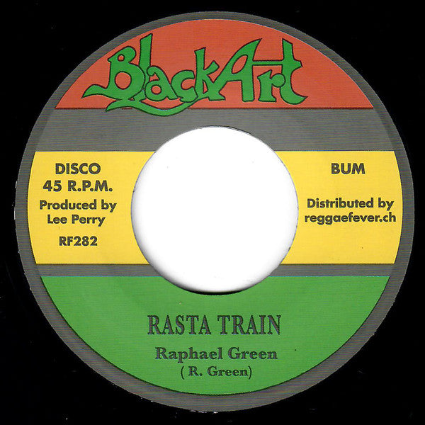 Raphael Green / Lee Perry : Rasta Train / Ashes And Dust (7", Single)