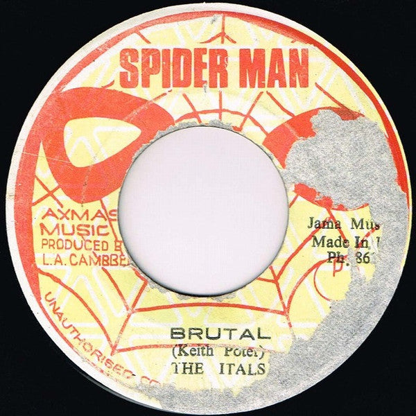 The Itals : Brutal (7")