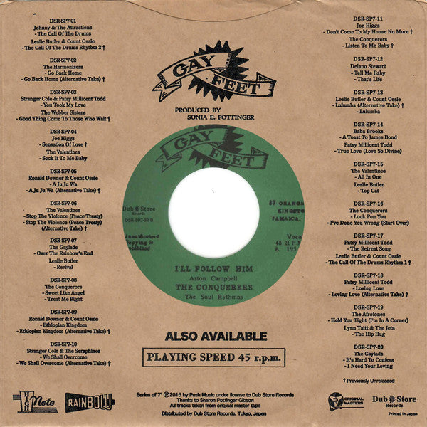 The Conquerers* : If You Can't Beat Him (7", Single)