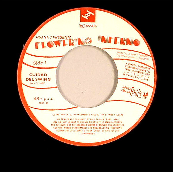 Quantic Presenta Flowering Inferno : Cuidad Del Swing (7", Single)