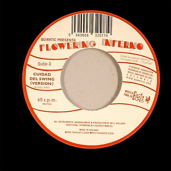 Quantic Presenta Flowering Inferno : Cuidad Del Swing (7", Single)