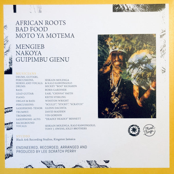 Lee Perry With Seskain Molenga & Kalo Kawongolo : Roots From The Congo (LP, Album, RE, RM, 180)