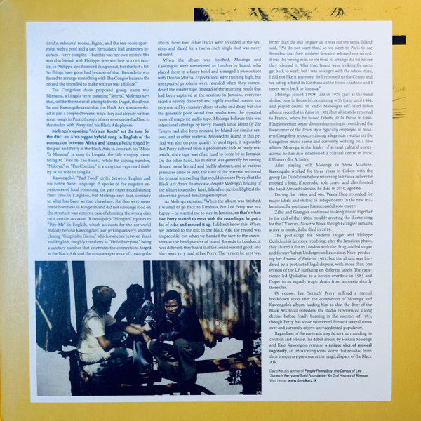 Lee Perry With Seskain Molenga & Kalo Kawongolo : Roots From The Congo (LP, Album, RE, RM, 180)