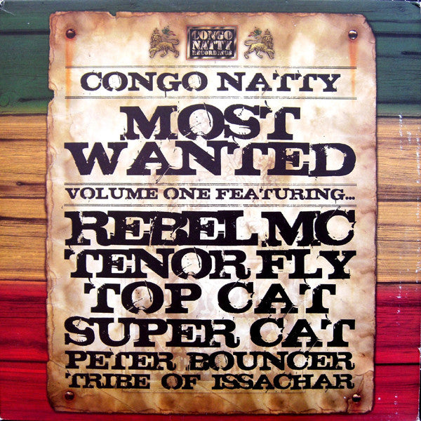 Various : Congo Natty Most Wanted Volume One (5x12", Comp)