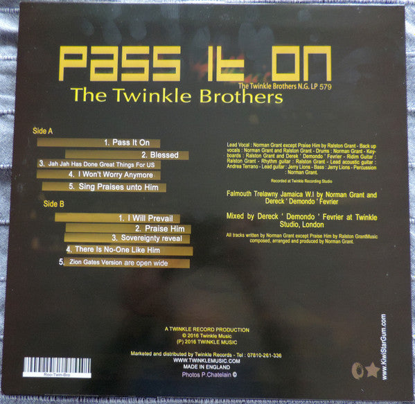 Twinkle Brothers : Pass It On (LP)