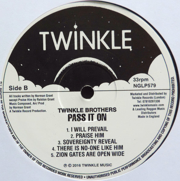 Twinkle Brothers : Pass It On (LP)