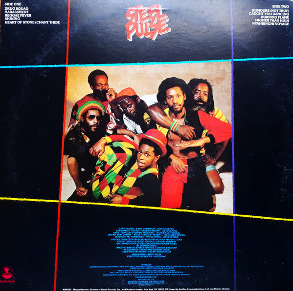 Steel Pulse : Reggae Fever (LP, Album, Pit)
