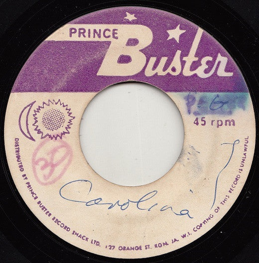 Folkes Brothers : Oh Carolina / I Met A Man (7", Single, RE, Pre)