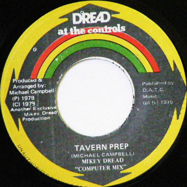 Blacka Star / Mikey Dread : High School Diploma / Tavern Prep (7", Single)