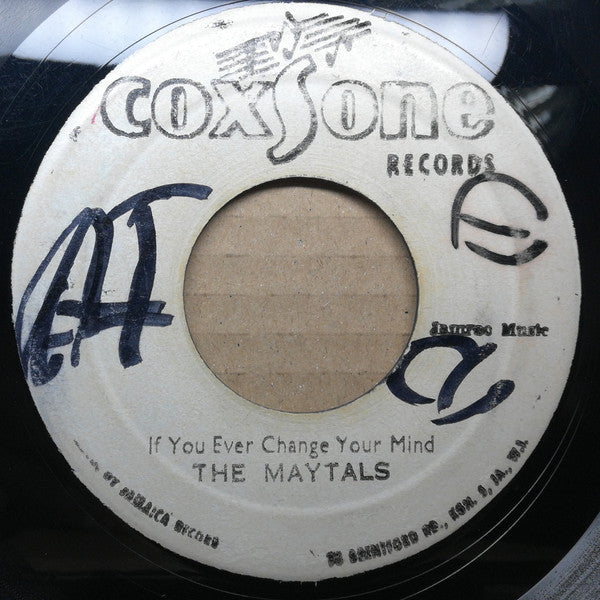 The Skatalites / The Maytals : El Pussy Ska / If You Ever Change (7", RP)