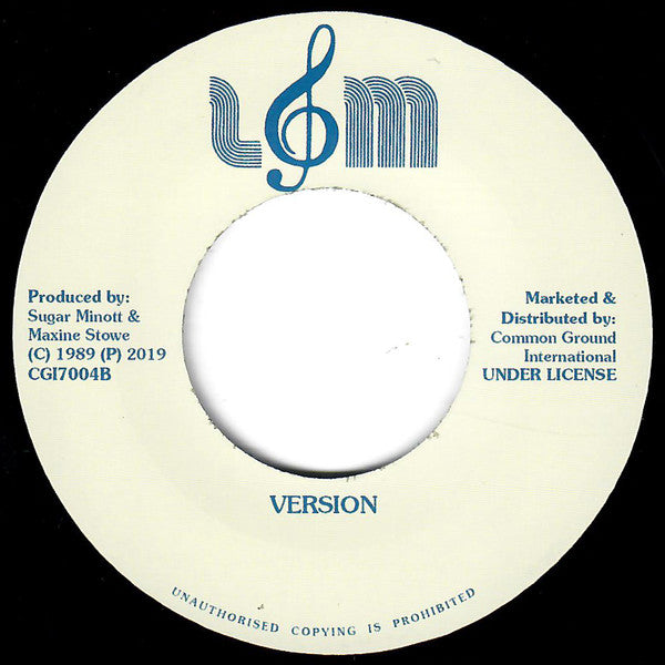 Sugar Minott : Ghetto People (7")