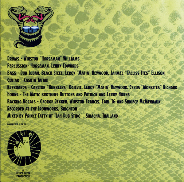 Prince Fatty : In The Viper's Shadow (LP, Album)