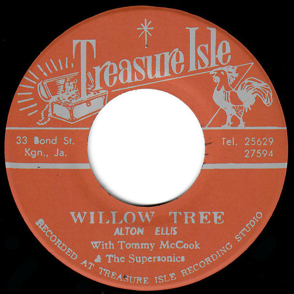 Alton Ellis With Tommy McCook & The Supersonics : Willow Tree / I Can't Stand It (7", Ltd, RM)