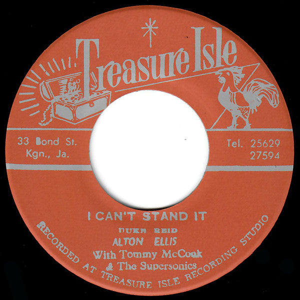Alton Ellis With Tommy McCook & The Supersonics : Willow Tree / I Can't Stand It (7", Ltd, RM)