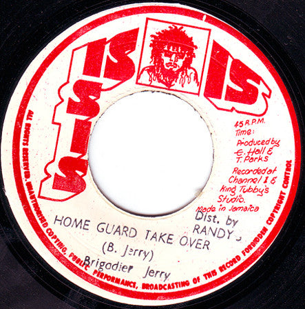 Brigadier Jerry / Sojourners : Home Guard Take Over / Run For Cover (7")