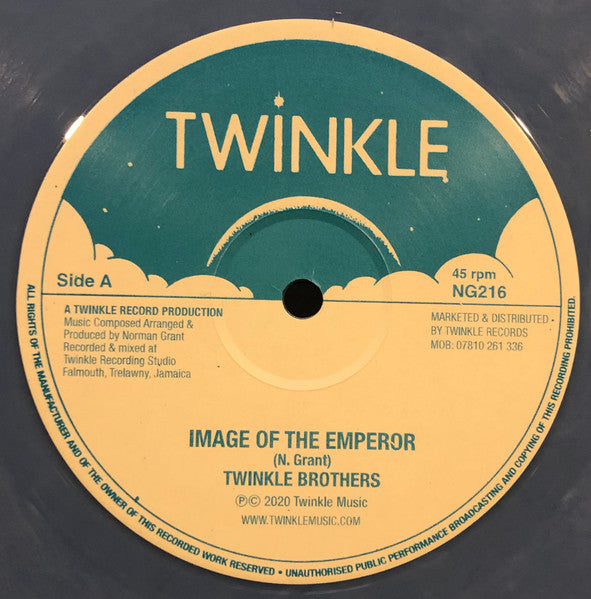 Twinkle Brothers : Image Of The Emperor / Trial And Crosses (12", Blu)