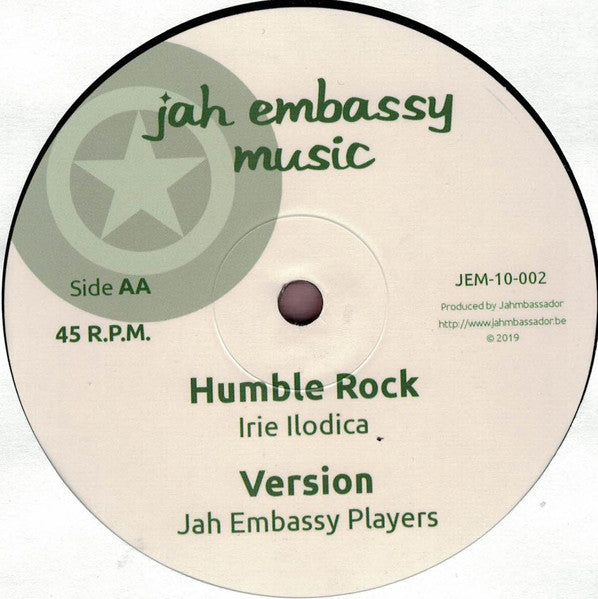 Marijah / Irie Ilodica : Ego / Humble Rock (10")