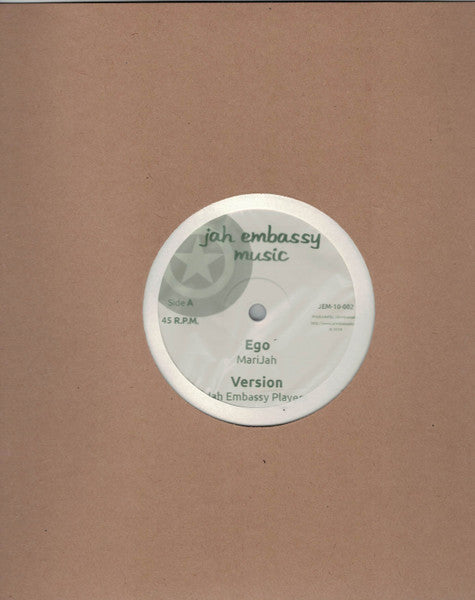 Marijah / Irie Ilodica : Ego / Humble Rock (10")