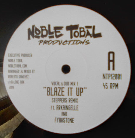 Arkaingelle & Fyahstone : Blaze It Up (12")