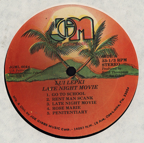 Louie Lepkie : Late Night Movie (LP, Album)