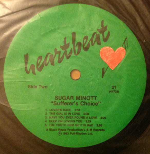 Sugar Minott : Sufferer's Choice (LP, Album)