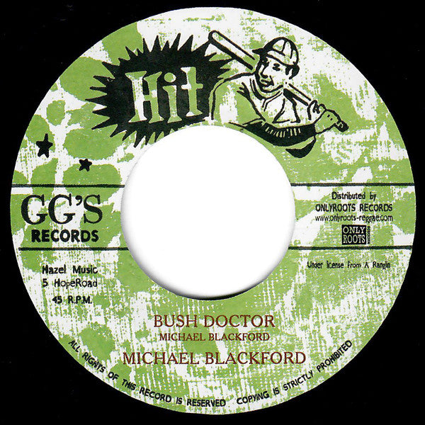 Michael Blackford : Bush Doctor (7", RE)