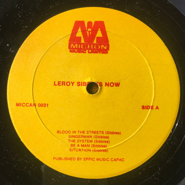 Leroy Sibbles : Now (LP, Album)