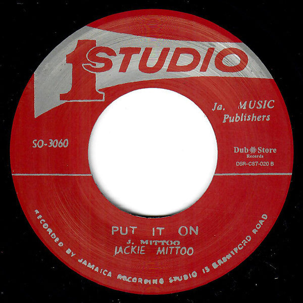 The Soul Vendors / Jackie Mittoo : Chinese Chicken / Put It On (7", Single, RE, RP)