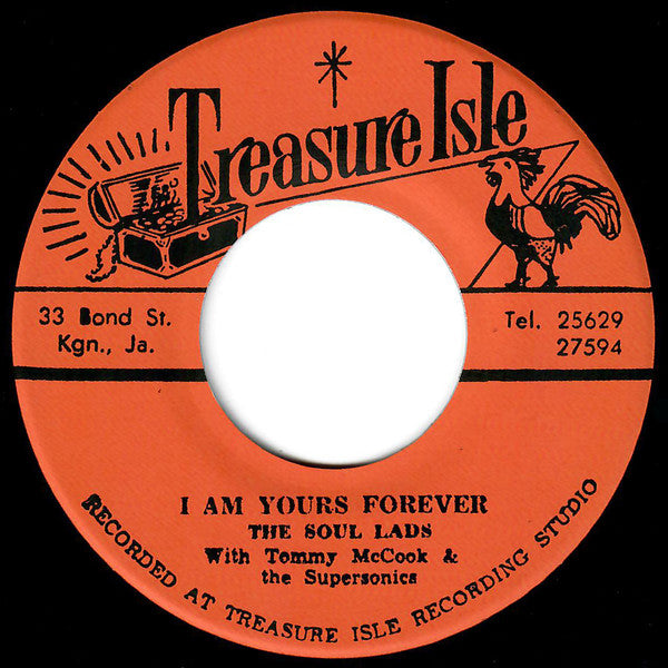 The Soul Lads With Tommy McCook & The Supersonics : Funny / I Am Yours Forever (7", Ltd, RM)