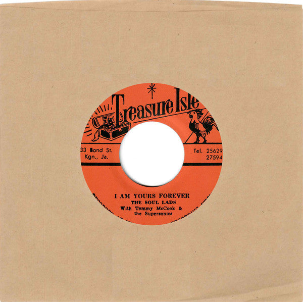 The Soul Lads With Tommy McCook & The Supersonics : Funny / I Am Yours Forever (7", Ltd, RM)