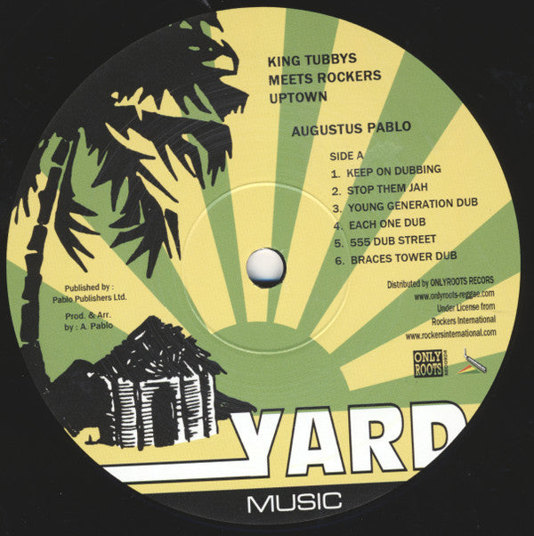 Augustus Pablo : King Tubbys Meets Rockers Uptown (LP, Album, RE)