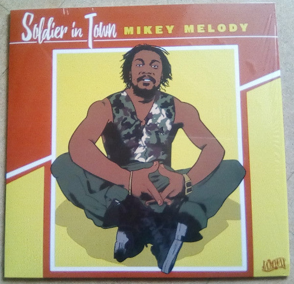 Mikey Melody : Soldier In Town (12", Single, RE, Pic)