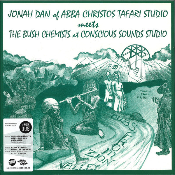 Jonah Dan meets The Bush Chemists : Dubs From Zion Valley (LP, RE, RM)