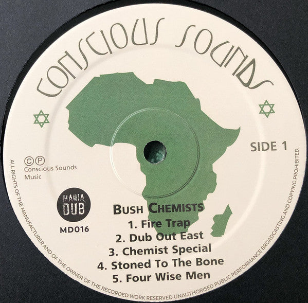 The Bush Chemists meets The Dub Organiser : Dub Convention (LP, Comp, RE, RM)