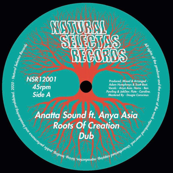 Anatta Sound ft. Anya Asia : Roots Of Creation  (12", Ltd)