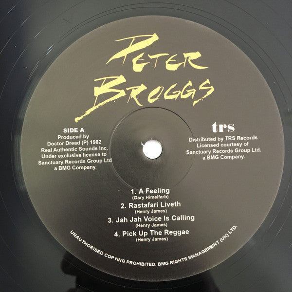 Peter Broggs : Rastafari Liveth! (LP, Album, RE)