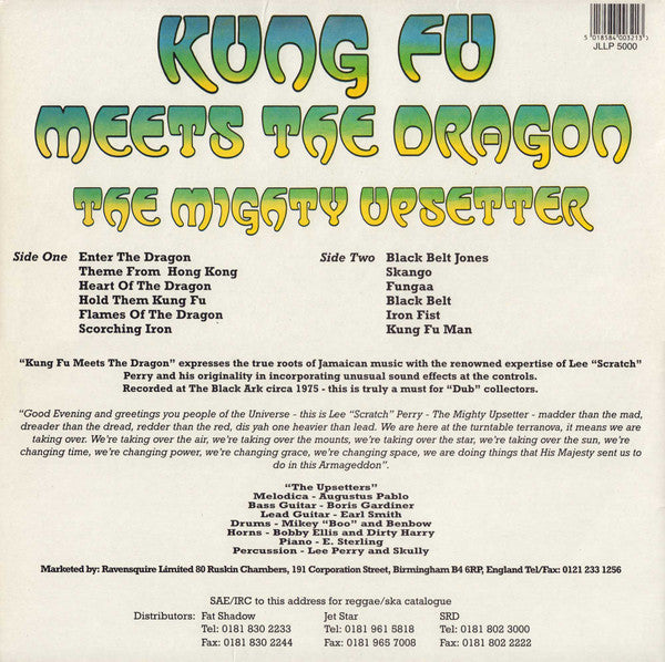 The Mighty Upsetter* : Kung Fu Meets The Dragon (LP, Album, Ltd, Ora)